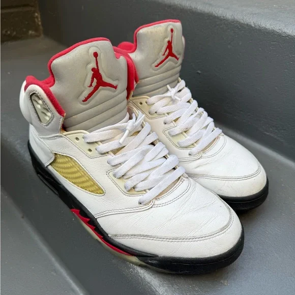 Mens nike jordan 5 size 10 mens jordan 5 mens nike shoes mens jordan shoes NBA - Picture 6 of 14